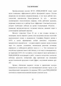 Анализ эффективности управления предприятия ФГУП «Российский федеральный ядерный центр - Всероссийский научно-исследовательский институт экспериментальной физики