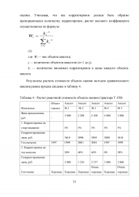 Практика оценки стоимости машин, оборудования и приборов (на примере трактора Т-330) Образец 19139