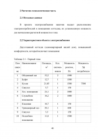 Проект системы электроснабжения двухэтажного коттеджа Образец 21893