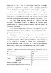 Использование рекреационного потенциала Оренбургской области при разработке и реализации программ въездного туризма Образец 22605