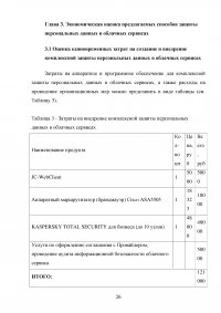 Разработка системы защиты персональных данных в облачных сервисах Образец 27607