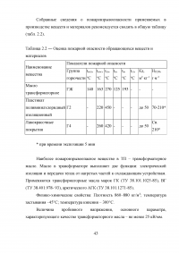 Совершенствование системы пожарной безопасности электротрансформаторной подстанции Образец 26678