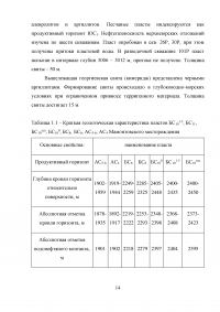 Анализ эффективности одновременно-раздельной эксплуатации нескольких объектов на Мамонтовском месторождении Образец 30884