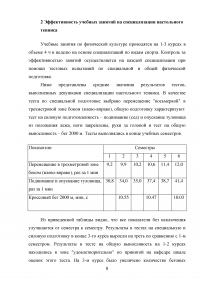 Организация занятий физической культурой и спортом студентов высшего учебного заведения Образец 31237