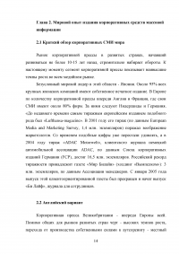 Корпоративные средства массовой информации (СМИ) Образец 29941