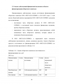 Финансовая политика корпорации в области оборотного капитала Образец 32482