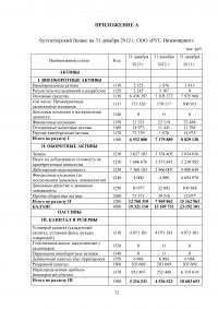 Оценка основных направлений улучшения финансового состояния предприятия на примере ООО «РУС-Инжиниринг» Образец 33283