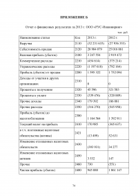 Оценка основных направлений улучшения финансового состояния предприятия на примере ООО «РУС-Инжиниринг» Образец 33285