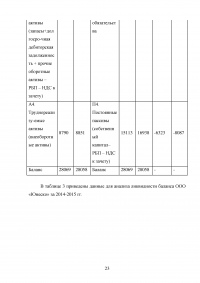 Оценка ликвидности организации Образец 34060