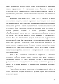 Развитие связной речи младших школьников с задержкой психического развития Образец 2103