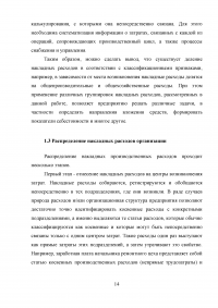 Анализ накладных расходов организации Образец 37933