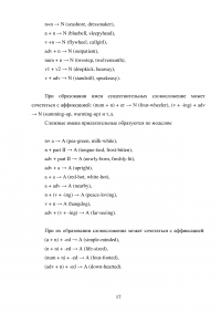 Продуктивные способы словообразования в английском языке Образец 40688