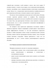 Разработка модели компетенций для медицинской сестры в косметологии Образец 41154