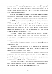 Совершенствование кредитования юридических лиц в Сбербанке Образец 44946