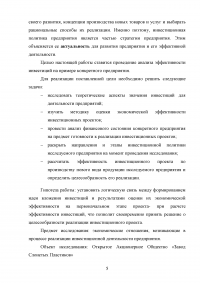 Анализ и оценка целесообразности вложения инвестиций в создание бизнеса Образец 47928