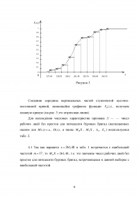 Построение вариационных рядов. Расчет числовых характеристик Образец 51534