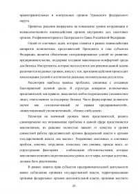 Оценка эффективности взаимодействия аппаратов полномочных представителей президента РФ в федеральных округах с главами субъектов РФ Образец 60563