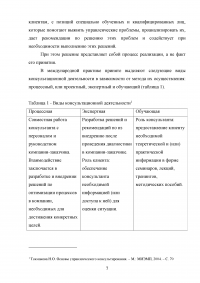 Консультационная деятельность как деловая услуга Образец 64810