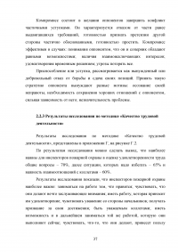 Взаимосвязь стилей поведения в конфликтной ситуации и удовлетворенности трудом в организации Образец 64455