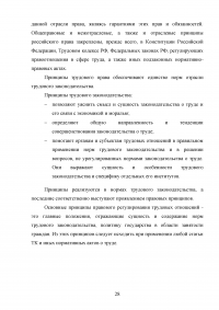 Общая характеристика основных принципов трудового права Образец 64109