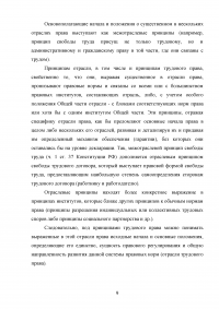 Общая характеристика основных принципов трудового права Образец 64090