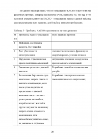 Развитие страхования КАСКО в условиях жесткой конкуренции Образец 66710