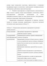 Перспективы развития сельского туризма в Российской Федерации Образец 68326