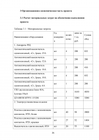 Проектирование электроснабжения офиса Образец 70333