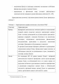 Коммерческий банк как участник рынка ценных бумаг: тенденции и перспективы функционирования Образец 69562