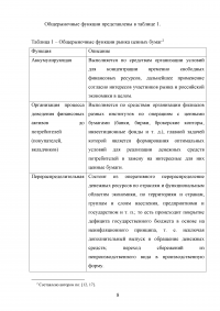 Коммерческий банк как участник рынка ценных бумаг: тенденции и перспективы функционирования Образец 69557