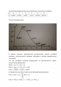 Теория вероятности и математическая статистика Образец 5535