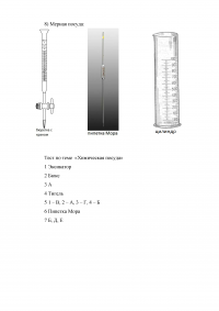 Химический анализ. Техника лабораторных работ Образец 5888