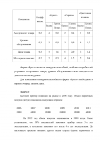 Маркетинг, 8 задач: Объем продаж; Показатель конкурентных преимуществ; Объем спроса; Охарактеризуйте три уровня товаров; Стратегия ценообразования; Эффективный канал распределения; План рекламных мероприятий. Образец 7029