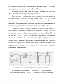 Модернизация строительного башенного крана с целью улучшения эксплуатационных характеристик Образец 74794