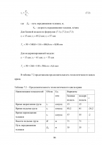 Модернизация строительного башенного крана с целью улучшения эксплуатационных характеристик Образец 74869