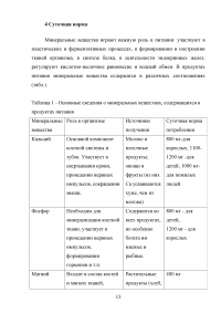 Вода и минеральные вещества в организме Образец 77189