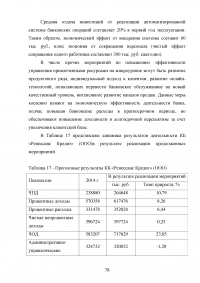 Эффективное управление собственным капиталом коммерческого банка / на примере КБ Ренессанс Кредит Образец 78476