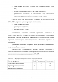 Совершенствование системы профессиональной подготовки бортпроводников Образец 78271