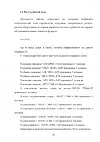 Проект участка производства ветчины мощностью 1 тонна в смену Образец 79108