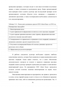 Учёт, анализ и аудит денежных средств организации Образец 80915