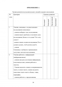 Формирование основ исследовательской деятельности на уроках в начальной школе Образец 82616