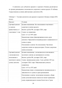 Депозитная политика коммерческого банка / на примере Банка ВТБ (ПАО) Образец 87780