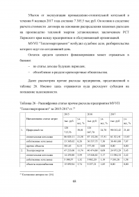 Финансирование муниципальных унитарных предприятий за счет местного бюджета: проблемы и пути их решения Образец 88887