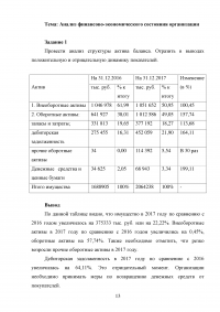 Комплексный экономический анализ, 5 тем, 10 заданий Образец 88117