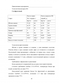 Сложные горячие супы детского и диетического питания Образец 90338