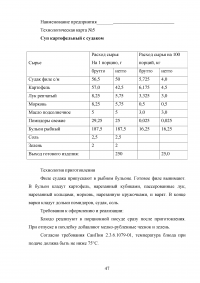 Сложные горячие супы детского и диетического питания Образец 90340