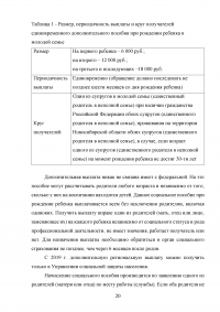 Единовременные социальные выплаты: виды, размеры, правовые основы назначения Образец 96625