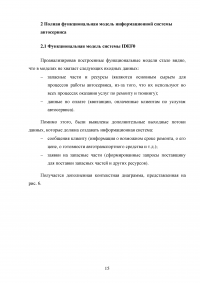 Разработка информационной системы «Автосервис» Образец 101166