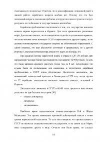 Диссидентское движение в СССР в 1965–1985 гг. Причины появления, содержание, итоги Образец 101075