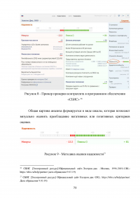 Современные методы анализа информации для определения надежности контрагентов и безопасности коммерческих предложений Образец 105044